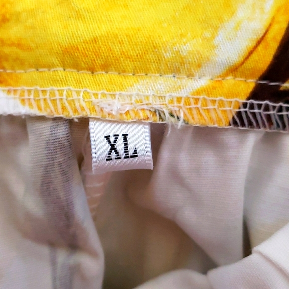 Cotton skirt lemon print xl - Picture 4 of 5